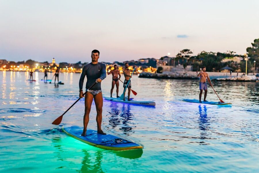 Split: Stand Up Paddleboard Night Glow Tour - Included value at $51: more than a board rental
