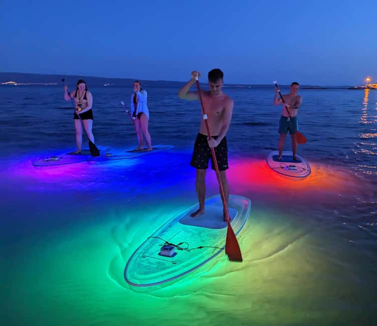 Split: Transparent SUP night Glow tour - A transparent SUP glow that feels made for summer nights
