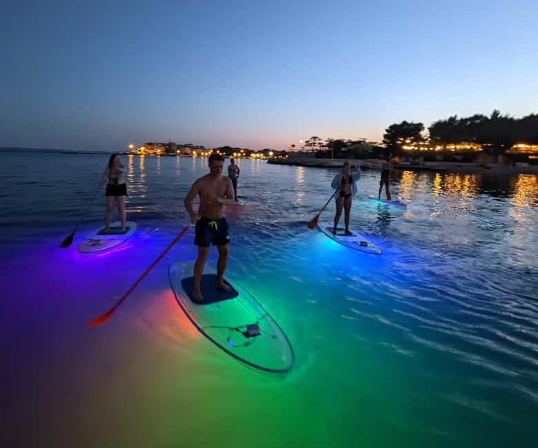 Split: Transparent SUP night Glow tour - Where you meet, and how the transfer actually helps