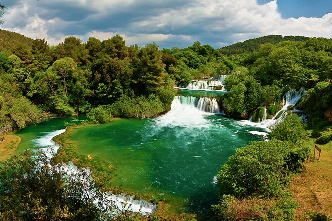 Split/Trogir/Kastela: Krka Private Tour - option: Wine Tasting - Krka, Skradin, Plastovo, and the Boat Ride You’ll Remember