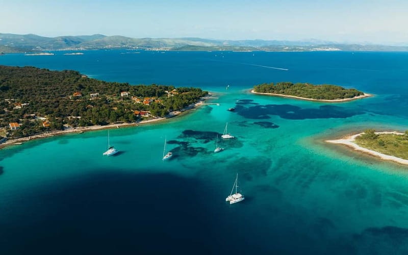 Split: Underwater Museum, Trogir & Blue Lagoon Half-Day Tour - Split to Trogir, Underwater Museum, Blue Lagoon: how the day actually flows