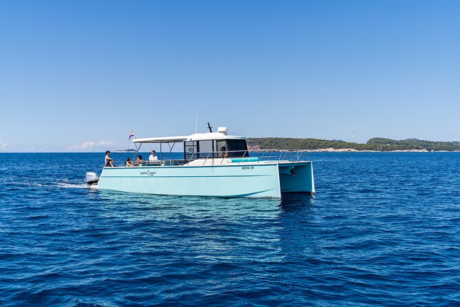 Sunset Catamaran Tour from Old Town Dubrovnik - The one-hour route: gliding along Dubrovnik’s city walls at golden hour