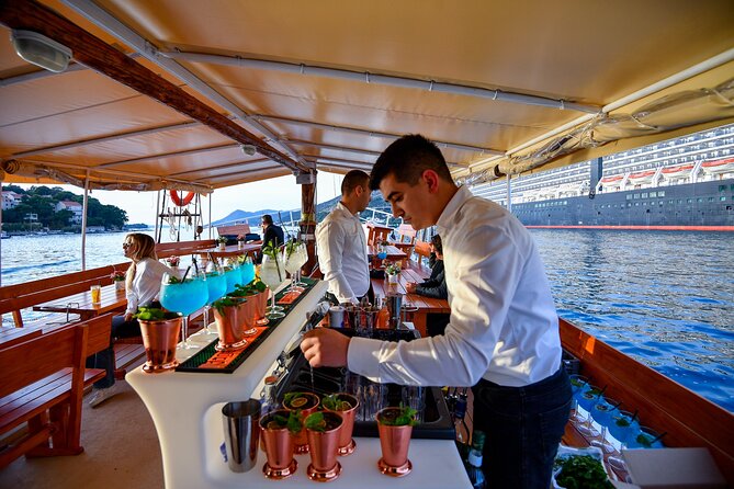 Sunset Cruise | Cocktail Experience on Board around Dubrovnik - Cocktails, canapés, and WiFi: what’s included and how it feels
