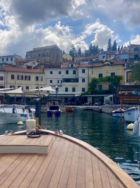 Sunset or Swim Ride Opatija on Madonnina Boat Tour - Seaside sunset views and a Polaroid souvenir to take home