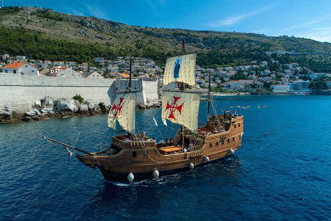 Sunset Panorama Cruise with a Guide on a Wooden Galleon - Sailing the Dubrovnik Old Town Coast at Sunset