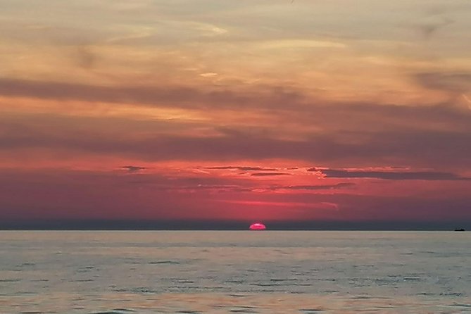 Sunset panorama & swimming with a fishes - Verudela Canyon Views at Golden Hour