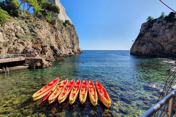 Sunset Sea Kayaking and Wine Dubrovnik - Cave time and optional cliff jumping: the moment most people remember