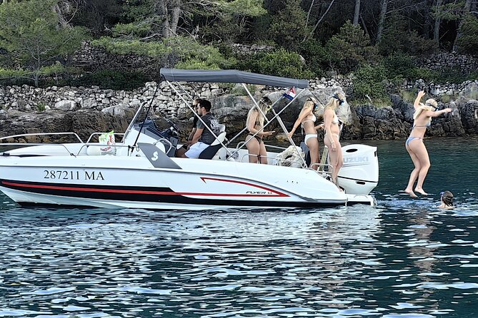 Sunset Speedboat Tour in Makarska with swim stop on island Brač - Makarska Riviera Views from the Boat, West-to-East Perspective