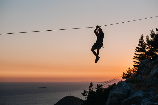 Sunset Zipline Dubrovnik Experience - First Stop: The Mt. Srđ Pickup and Ride Into Position