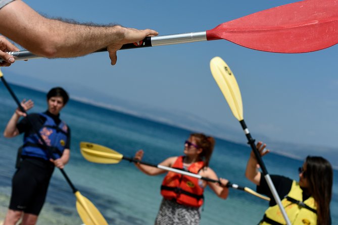 Supetar-Postira kayaking - Paddling east along Brac: pine, olive groves, beaches, and dry stone walls