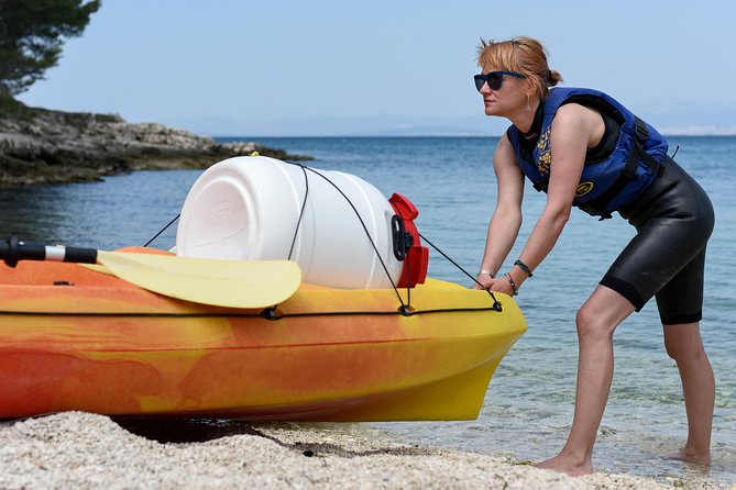 Supetar-Postira kayaking - Postira finish, a small fisher town breather at no cost