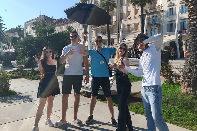 Top-Rated Split Game of Thrones and History City Walk - Dracarys! - Diocletian substructures: the dark dragon room of the palace
