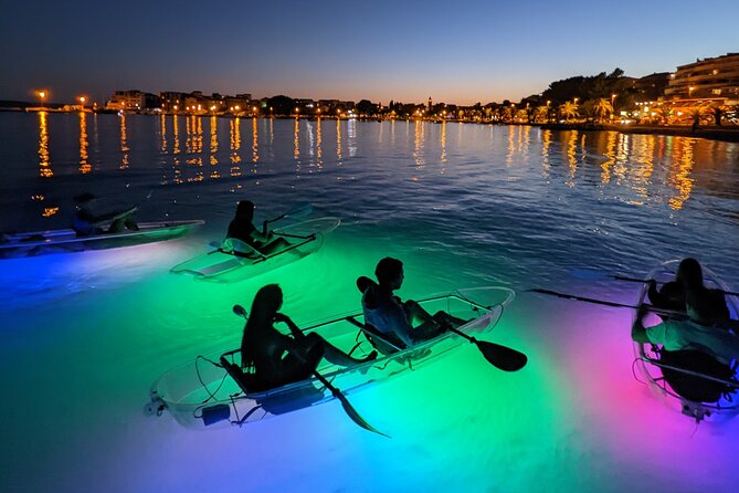 Transparent Kayak Glow Tour in Split - Split Pickup and the Trip to Stobrec Beach
