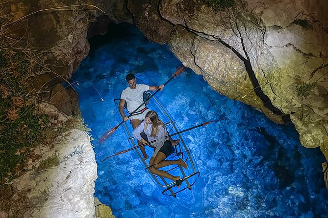 Transparent Kayak Night Glow Experience from Pula - Photos and Video Without the Stress