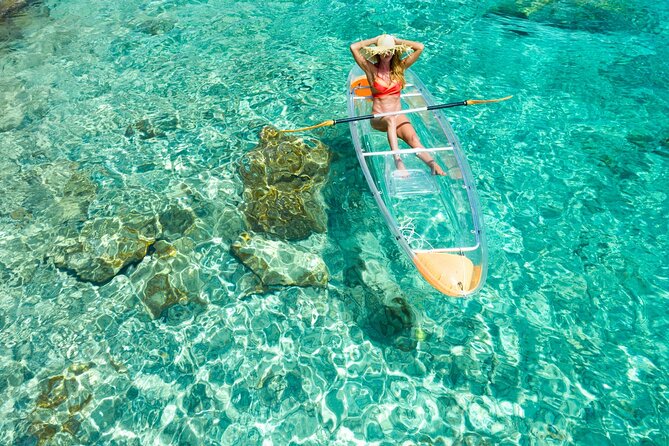 TRANSPARENT KAYAKING or SUP-ing AROUND ISLANDS - Key highlights worth your attention