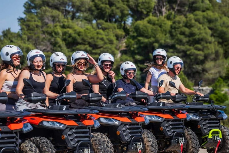 Trogir: Čiovo Quad Safari – Wild Nature & Panoramic Views! - Slatine to the first viewpoints: coastline views and fast off-road fun