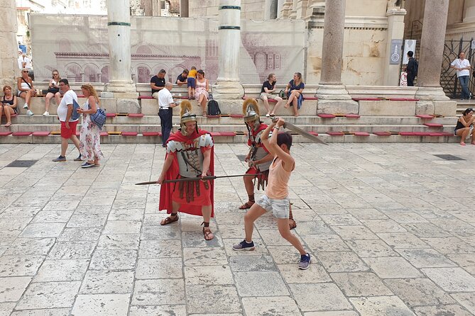 Walking Tour of Split and Diocletian's Palace - Stop 5: Riva Harbor and the bronze palace model