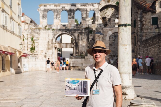 Walking Tour of Split with a 'Magister' of History - Golden Gate and the northern wall: how Split keeps using Roman structure for defense