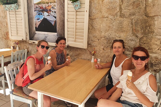 Wine, food and olive oil by PhD student - Dessert at the end, with enough time to keep enjoying the city