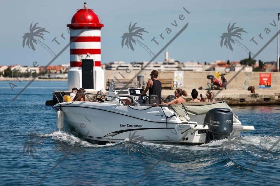 Zadar: 3-Stop Blue Lagoon & Snorkeling Cruise with Drinks - The boat ride: luxury speedboat comfort with a real skipper