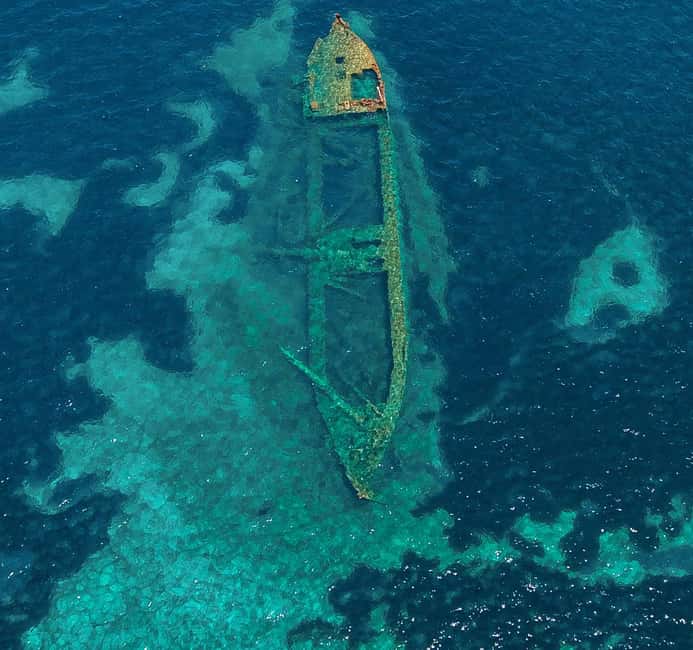 Zadar 4-Islands Escape Saharun & Hidden Shipwreck - Sakarun Beach first, when it’s calmer and prettier