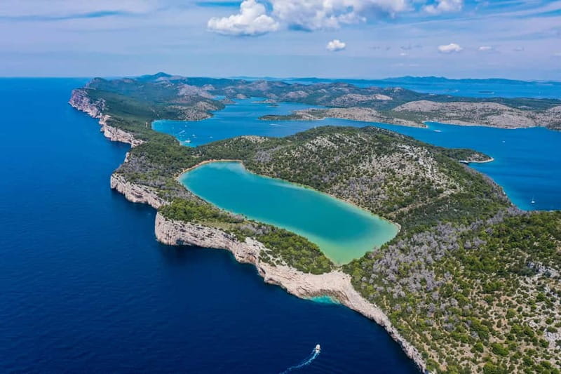 Zadar: Kornati Lojena sandy cove & Telašćica Nature Park - Levrnaka Island and Lojena Cove: Sandy Water, Plus the View From Above