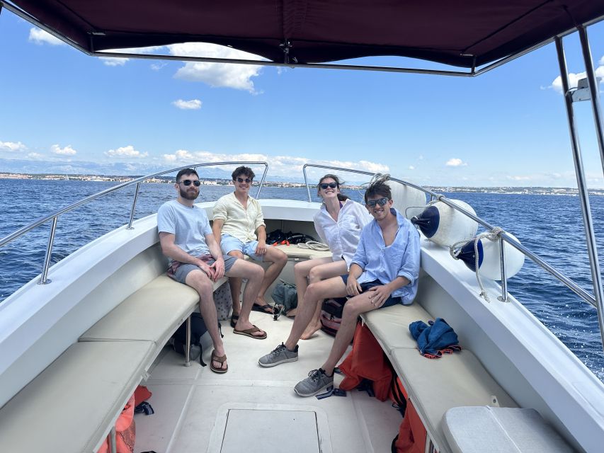 Zadar: Original Island-Hopping Speedboat Tour - Stop 3 Preko: Sandy Beach Time and a Short Jump to Galevac