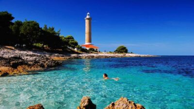 Sakarun Beach & Dugi Island Speedboat Tour w/Diving