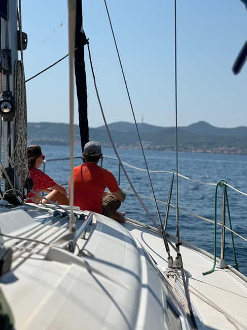 Zadar: Sea, Sun, and Wind Half-Day Sailing Adventure - The snorkeling and swimming stop: quick underwater time without the whole production