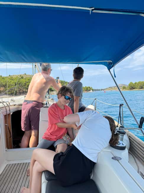 Zadar: Sea, Sun, and Wind Half-Day Sailing Adventure - Onboard comfort that actually helps: drinks, clean boat, and GoPro gear