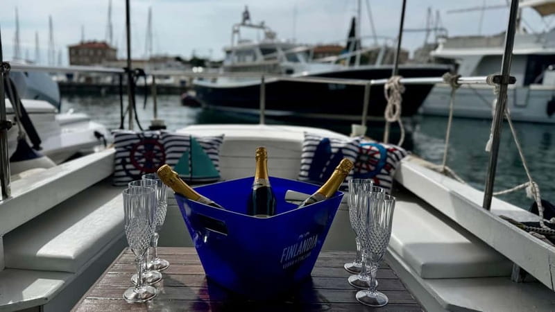 Zadar: Sunset boat tour with champagne - Sea Organ by Water: The Waterfront First Impression
