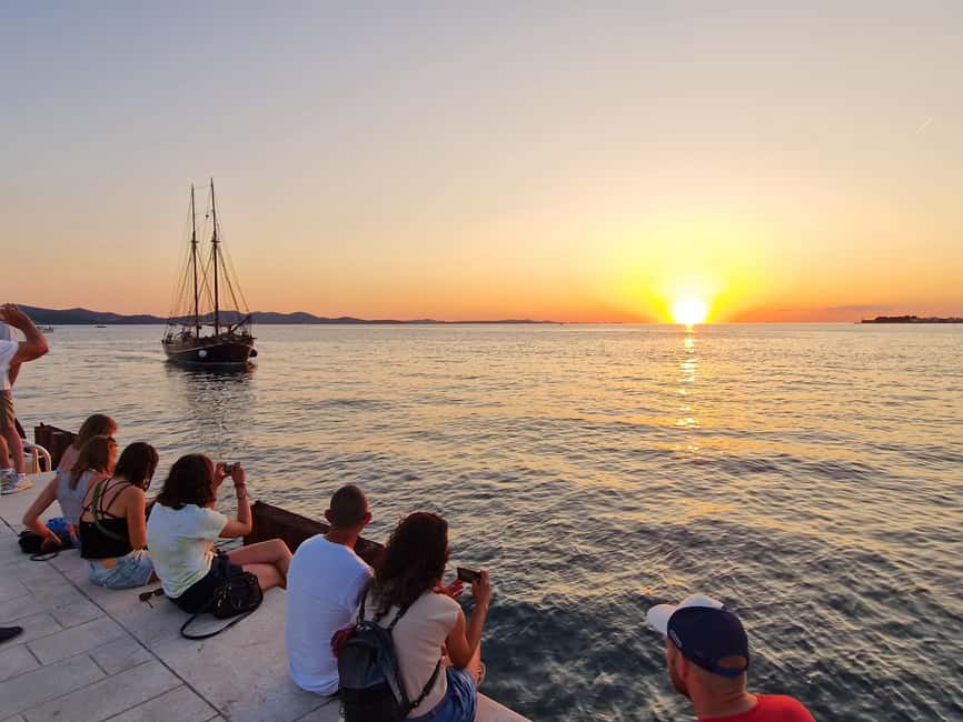 Zadar: Sunset Cruise on Traditional Boat with Wine - From the harbor to the Sea Organs, you see Zadar differently