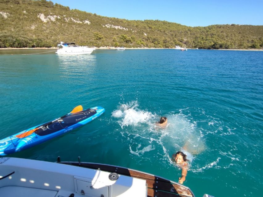 Zadar: Three Islands Private Boat Tour - Kostanj sandy beach: the boat-reached finale you will remember