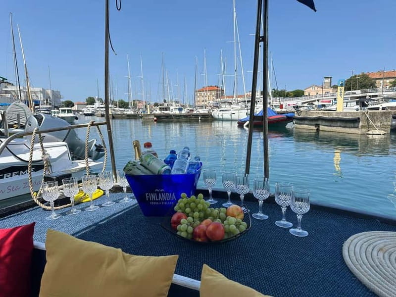 Zadar: Wooden Boat half day Adventure with drinks - The skipper’s role: fun facts, story time, and a human pace