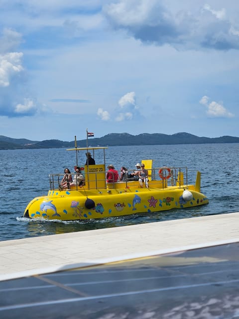 Zadar: Yellow Semi-Submarine Underwater Exploration Tour - The 45-minute pacing: how this fits into a day in Zadar