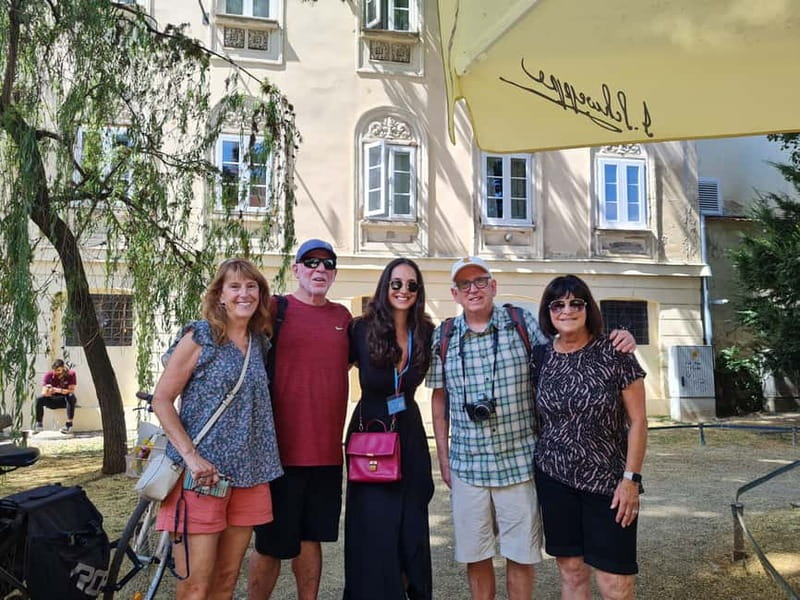 Zagreb: City and WWII Tunnels Walking Tour - Funicular up to Grič Hill, a tiny ride with big payoff