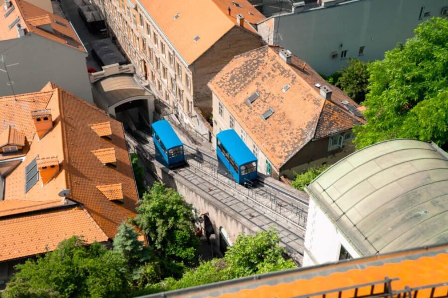 Zagreb: Guided City Tour with WWII Tunnels - Dolac market and Zagreb Cathedral: finish with real city life