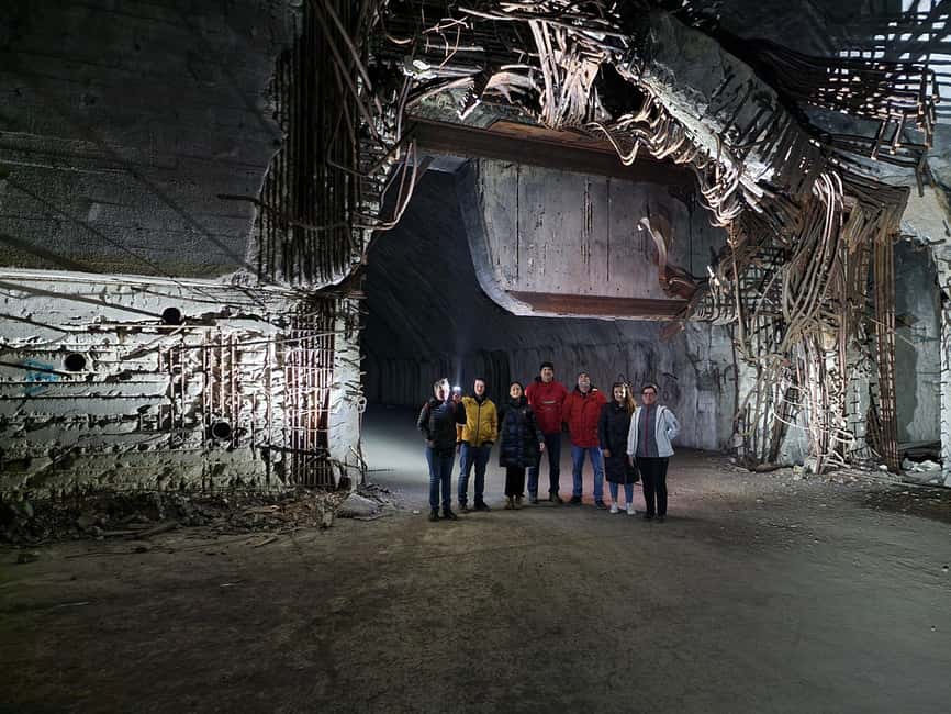 Zeljava Airbase: History and Adventure Tour - Driving the runways, then getting ready for the tunnel
