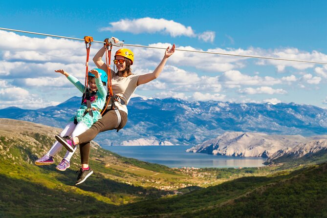Zipline Experience Krk - Where the Krk zipline starts, near the Glagolitic Alley monument