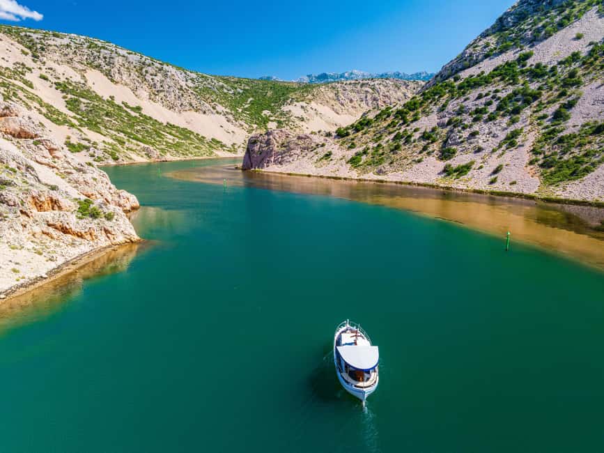Zrmanja river & 3 Croatian seas boat tour - Karin Sea sailing, and why the smallest sea is a big idea