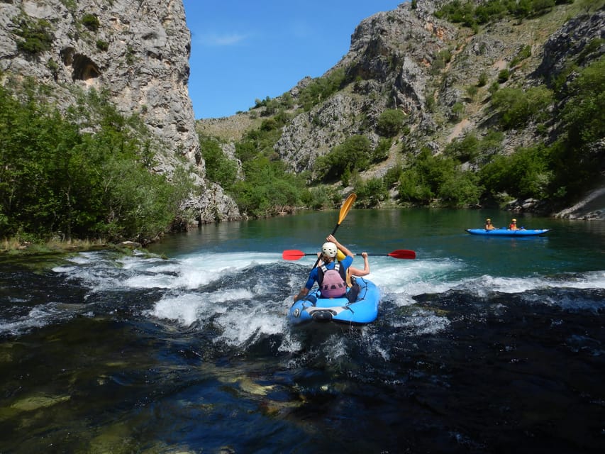 Zrmanja River: Half-Day Guided Kayaking Tour Near Zadar - Rapids and waterfall rules you need to know